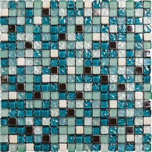 MOSAICO ENMALLADO 30X30 COSMOS VERDE - COQ